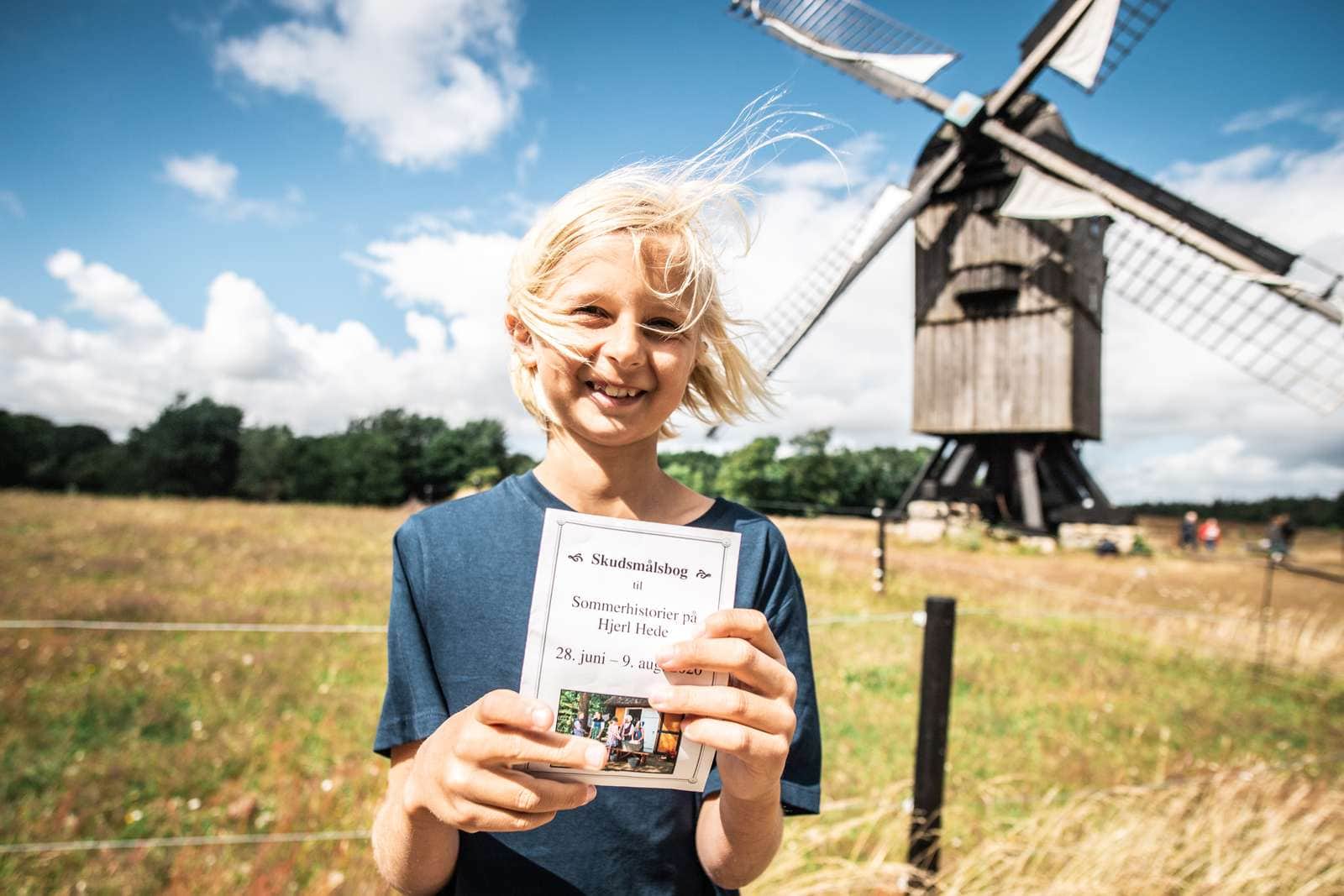 Oplevelser for hele familien på Frilandsmuseet Hjerl Hede - tag på en tidsrejse. Foto: Flying October/VisitNordvestkysten
